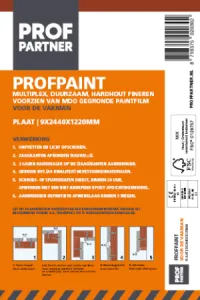 ProfPartner ProfPaint wit/grijs 9 mm 2440x1220