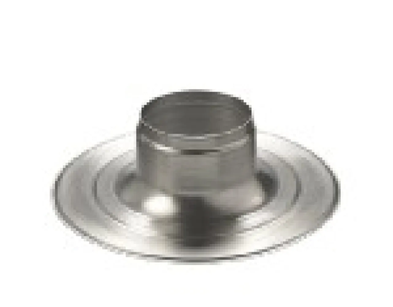 Ubbink Plakplaat ALU 0gr. t.b.v. 5-serie (diam 128)