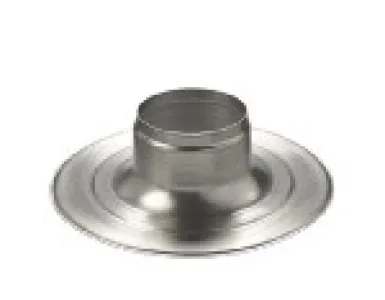 Ubbink Plakplaat aluminium voor multivent diam 131 mm