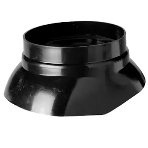 Ubbink Schaal voor Multivent diam 166 mm zwart