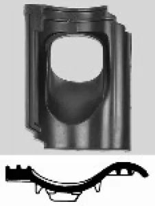 Ubbink Pan OVH - Van Oordt/KDN206 diam 131 mm 25-45 gr. 1 pans (BIJ)