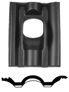 Ubbink Pan Neroma. diam 131 mm 25-45 gr 1 pans (NER)