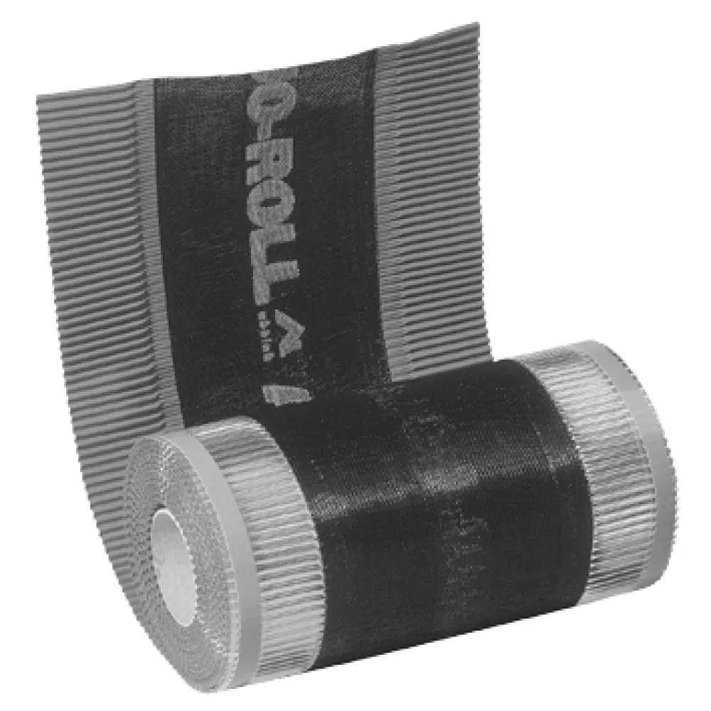 Ubbink Airtec Duo-Roll ondervorst zwart B= 310 mm - rol 5 m1 - doos 4 rol