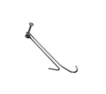 Ubbink Tikhaak Twintikker type P8 rvs OVH 453/1 voor panlat 22x38 t/m 24x48 mm