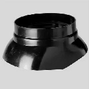 Ubbink Schaal voor Multivent diam 131 mm zwart