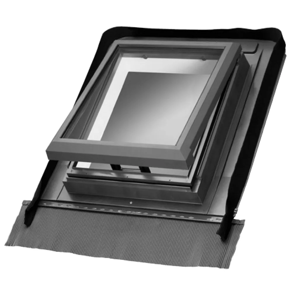 Ubbink Purilan Euro grijs met HR++ glas en met indekstuk Ubiflex grijs