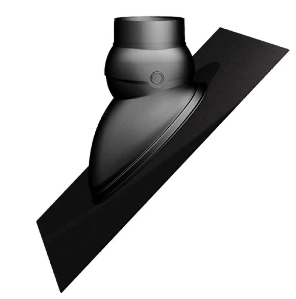 Ubbink Pan Ubiflex diam 131 500x600 15-55 gr. incl. schaal (UB)-  zwart