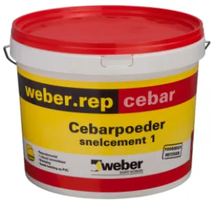 Weber Rep cebar snelcement 1 min