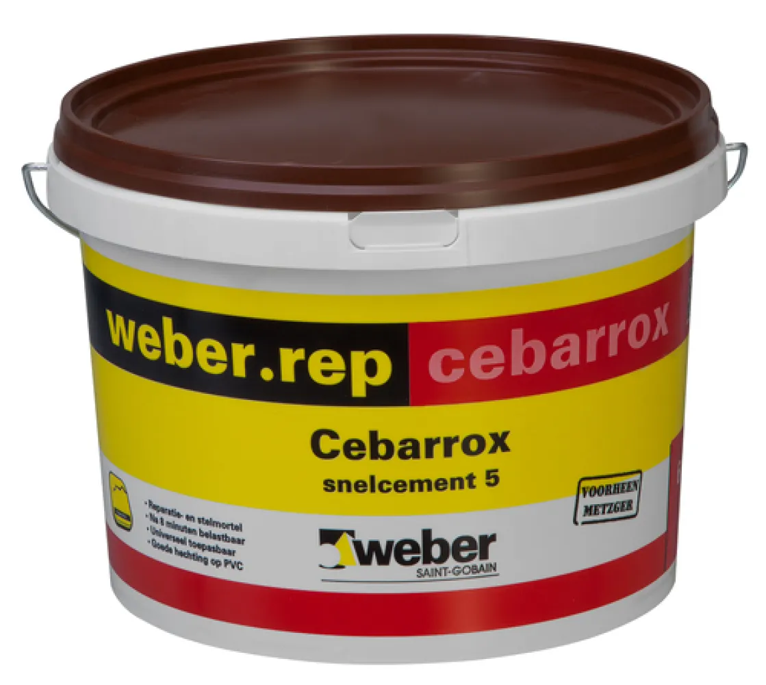 Weber Rep cebarrox snelcement 5 min