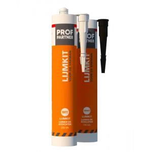 ProfPartner Lijmkit - koker 290 ml - Zwart