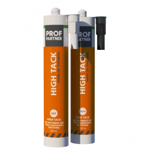 ProfPartner High Tack - koker 290 ml - Zwart