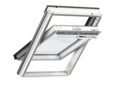 Velux Tuimelvenst wit gelakt met Veiligheidsglas