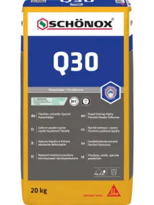 SCHÖNOX Q30 Flexibele sneldrogende poedertegellijm