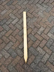 Piketten 45x70mm - lengte ca. 120cm