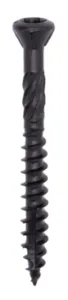 Woodies Ultimate Shield Outdoor Blackline Potdekselschroef 5,0 x 50/30 mm Torx Zwart  