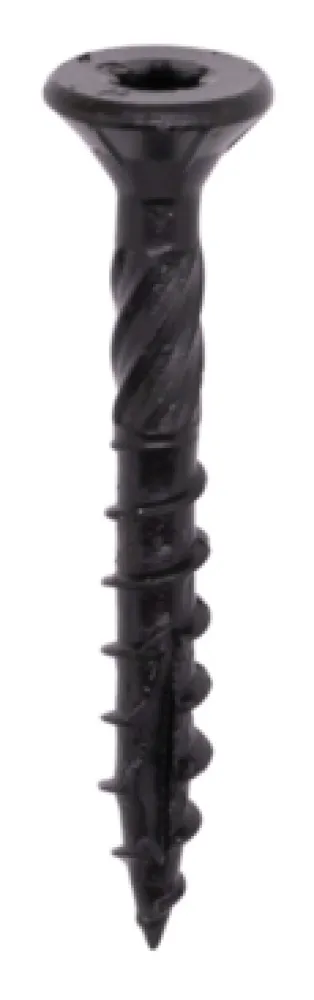 Woodies Ultimate Shield Outdoor Blackline Platverzonken Schroef 5,0 x 40/24 mm Torx Zwart