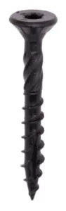 Woodies Ultimate Shield Outdoor Blackline Platverzonken Schroef 5,0 x 60/35 mm Torx Zwart