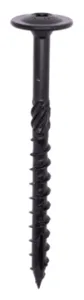 Woodies Ultimate Shield Outdoor Blackline Tellerkopschroef 8,0 x 100/60 mm Torx Zwart