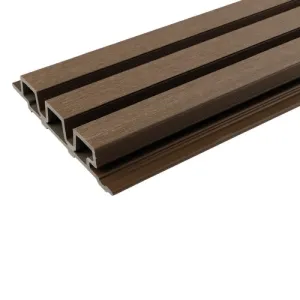 WPC WEO35 Gardenwall Teak 33x170mm - 2900 mm