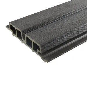 WPC WEO60 Gardenwall Dark Grey 33x170mm - 2900 mm