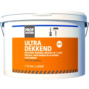 ProfPartner Ultradekkend RAL 9010 10 ltr