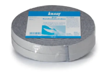 Knauf Randisolatie zelfklevend vilt 10x25mm