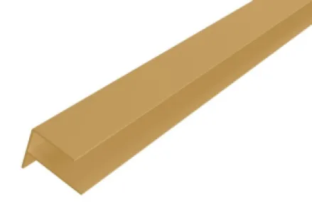 WEO35-60 aluminium F-profiel 65×80×3000 mm (Red Cedar)