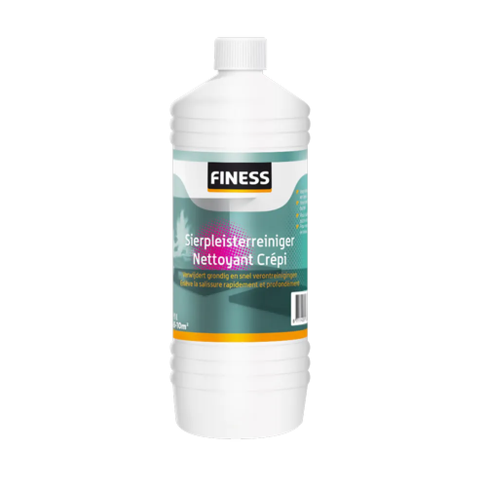Finess Sierpleister reiniger kleurloos binnen - fles 1 ltr