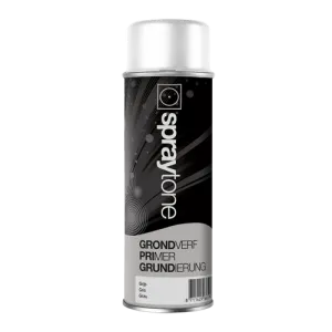 Spraytone Grondverf wit binnen/buiten - spuitbus 400 ml