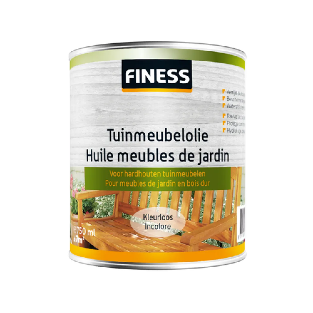 Finess Tuinmeubelolie kleurloos bu