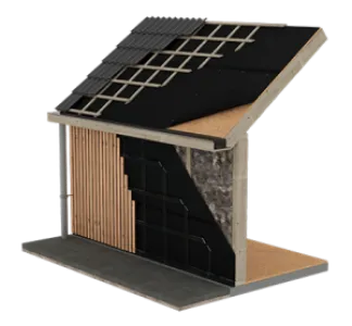 Polytex Fassade Eco Damp-open folie - 1,5 x 25 m¹ (Gevel en Dak)