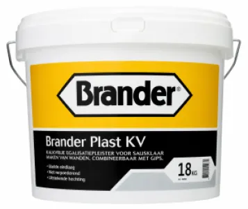 Brander Plast KV standaard wit - 18 Kg