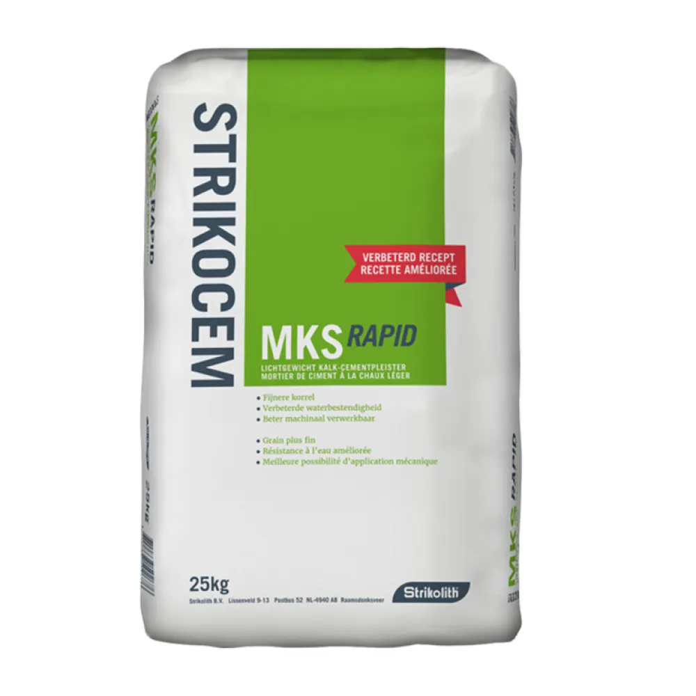 Strikocem MKS Rapid Lichtgewicht Sokkelpleister - 25 kg