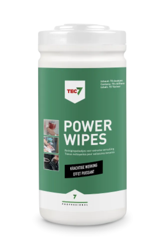 Powerwipes Reinigingsdoekjes Extreme Vervuiling - 70 stuks