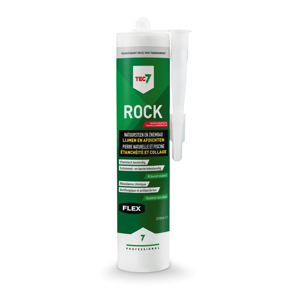 Tec 7 Rock Transparant Grijs - 310 ml