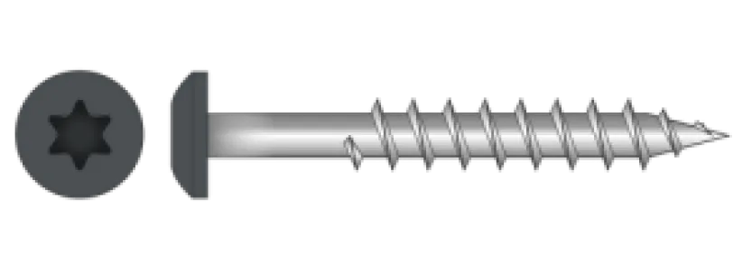 Rockpanel Schroef T-20 RVS A4/316 RAL 7016 4,5 × 35 mm – Doos 200 stuks