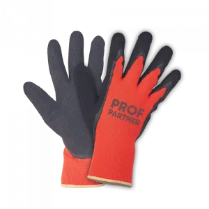 ProfPartner Winter werkhandschoenen oranje polyacryl/latex