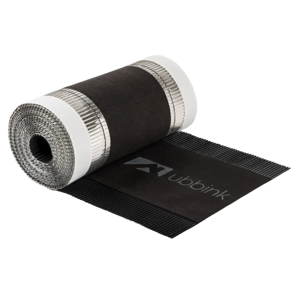 Airtec Plus Nok- en hoekkeper ALU 360mm x 6,5m - zwart
