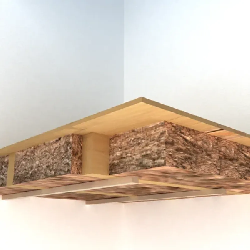 Knauf Naturoll 037 glaswolrol - 6500x580x120 mm - rol á 3,77 m²