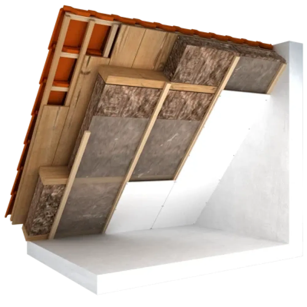 Knauf Naturoll 037 glaswolrol - 6500x580x120 mm - rol á 3,77 m²