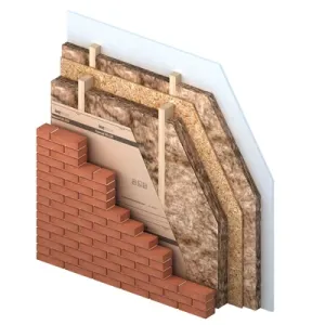 Knauf Naturoll 037 glaswolrol - 6500x580x120 mm - rol á 3,77 m²