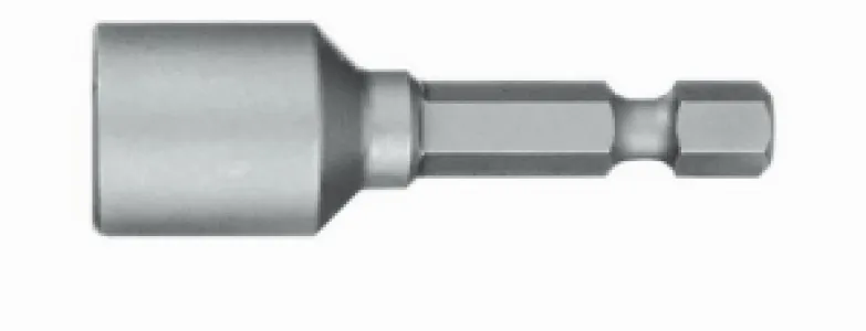 Witte Bit 1/4 Dop 45 mm