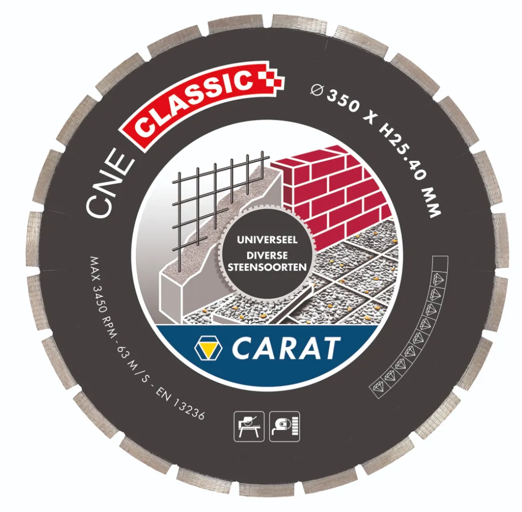 Carat Diamantzaag Universeel CNE Classic 350x25,4 mm