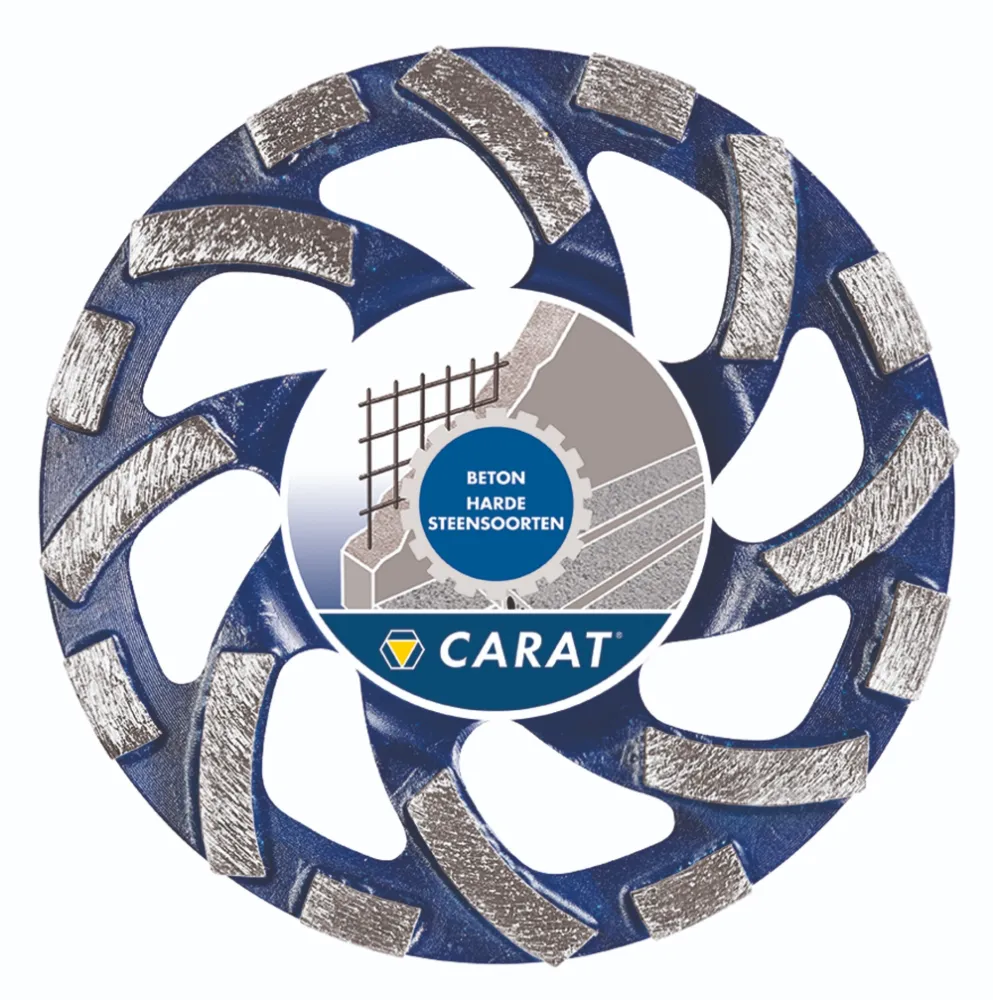 Carat Slijpkop Beton Dustec CUBC Classic 125x22,23 mm