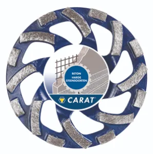 Carat Slijpkop Beton Dustec CUBC Classic 125x22,23 mm