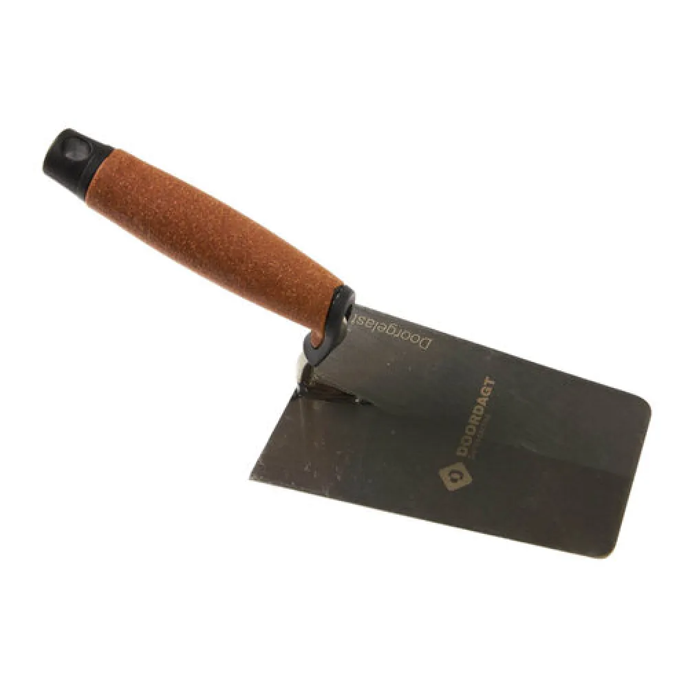 Doordagt-Premium KURK Troffel D-Gelast Half-Rond S-Hals RVS