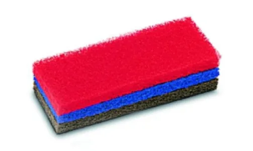 Rubi Middelzachte Reserve-Schuursponzen 25 cm Blauw - 3 stuks