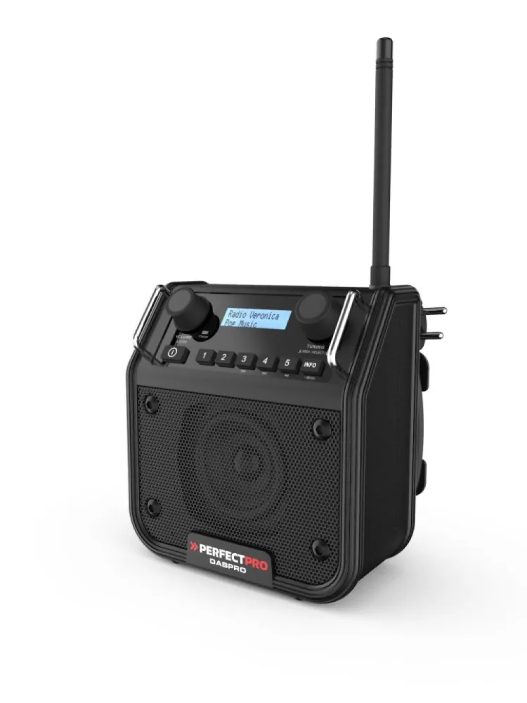 PerfectPro DABPRO Bouwradio DAB+ / FM / Bluetooth - IP54