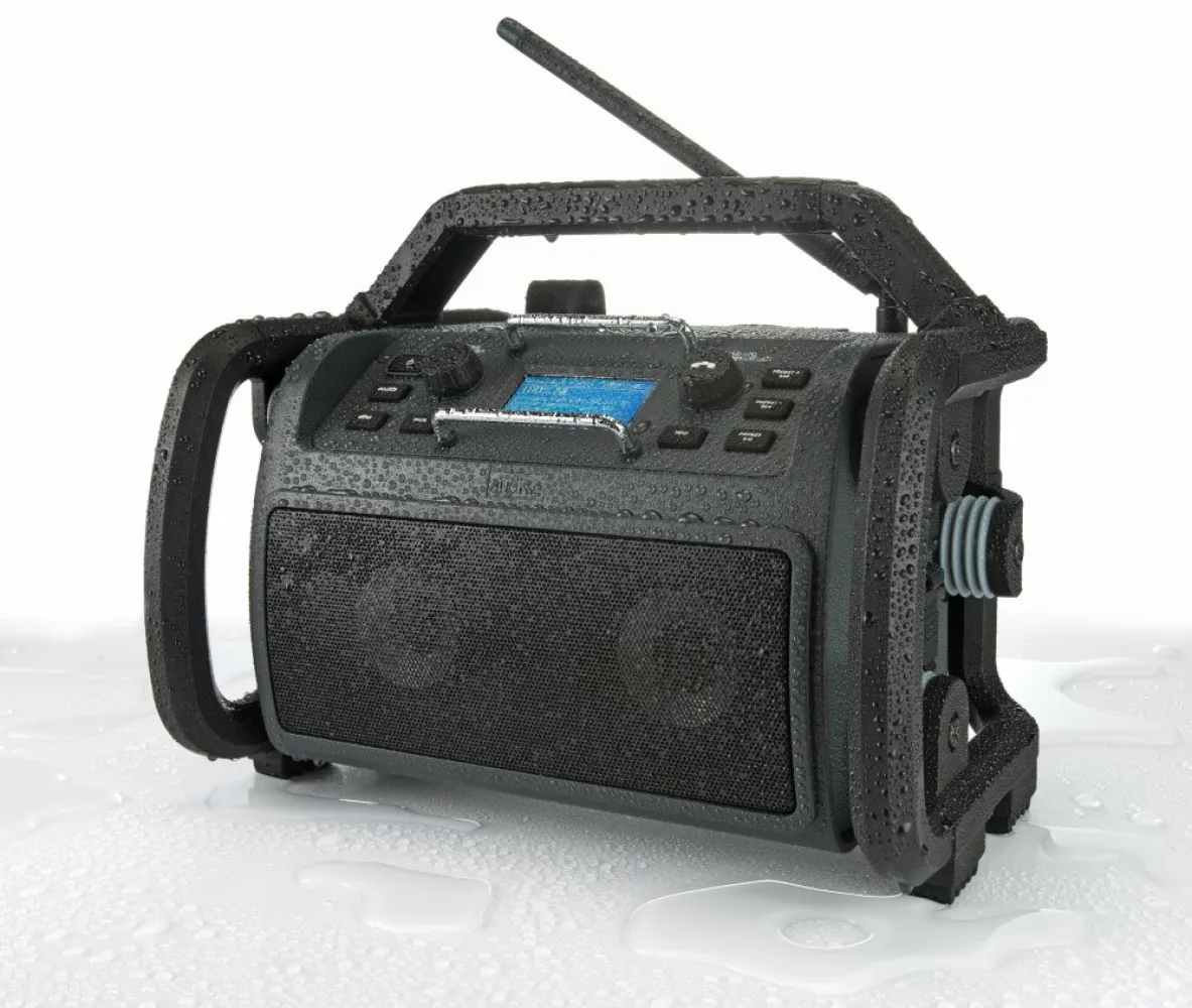 PerfectPro ROCKPRO Bouwradio DAB+ / FM / Bluetooth - IP65