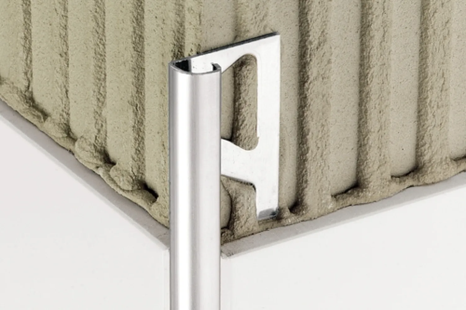 Schlüter RONDEC-E Hoek RVS 10 mm